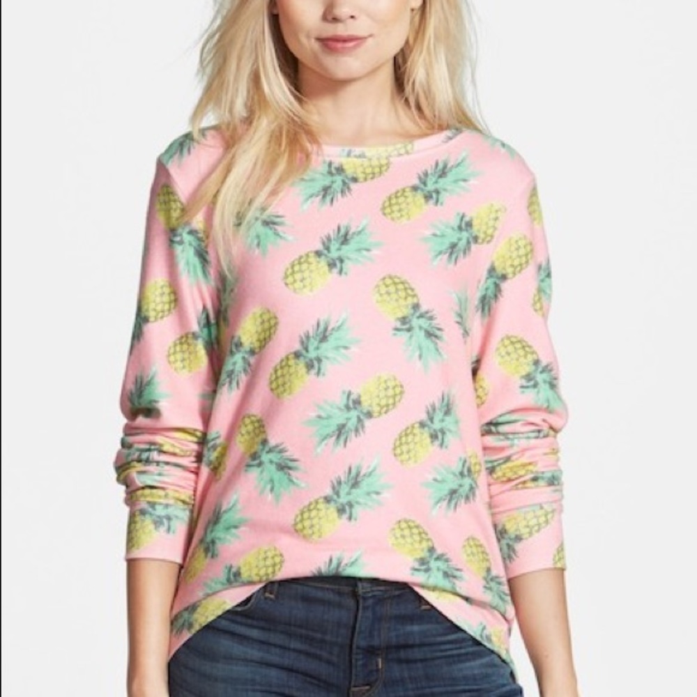 Wildfox pineapple palace sweatshirt